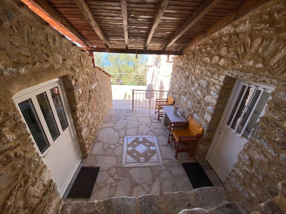 Villa Somatianá- Traditional Stone House , West Mani Thalámai Exterior foto